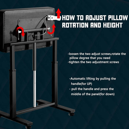 Poarmeey Tattoo Arm rest XXL Stand hydraulic System to Adjust the Height( LTM1001)